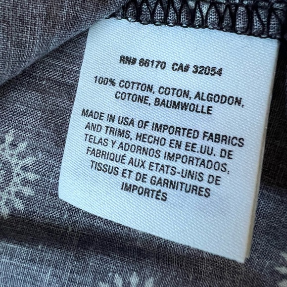 Maeve Maiden Off Shoulder Blouse Batik print. Size MP - Picture 8 of 8